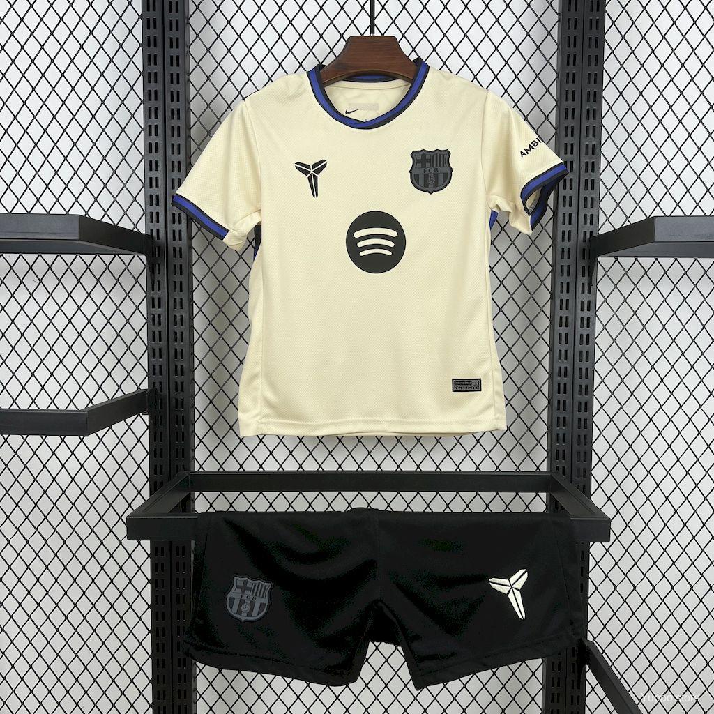 2025/2026 Barcelona Away Kids Jersey