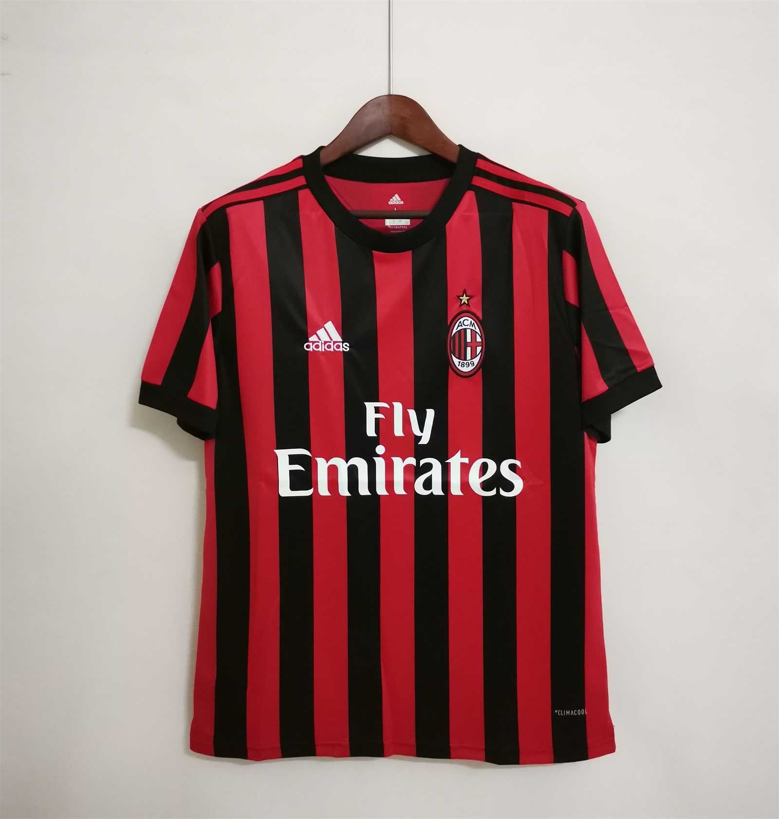 2017/2018 AC Milan Home Jersey