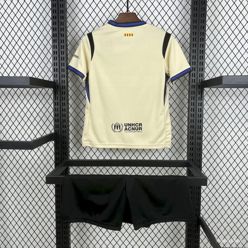 2025/2026 Barcelona Away Kids Jersey