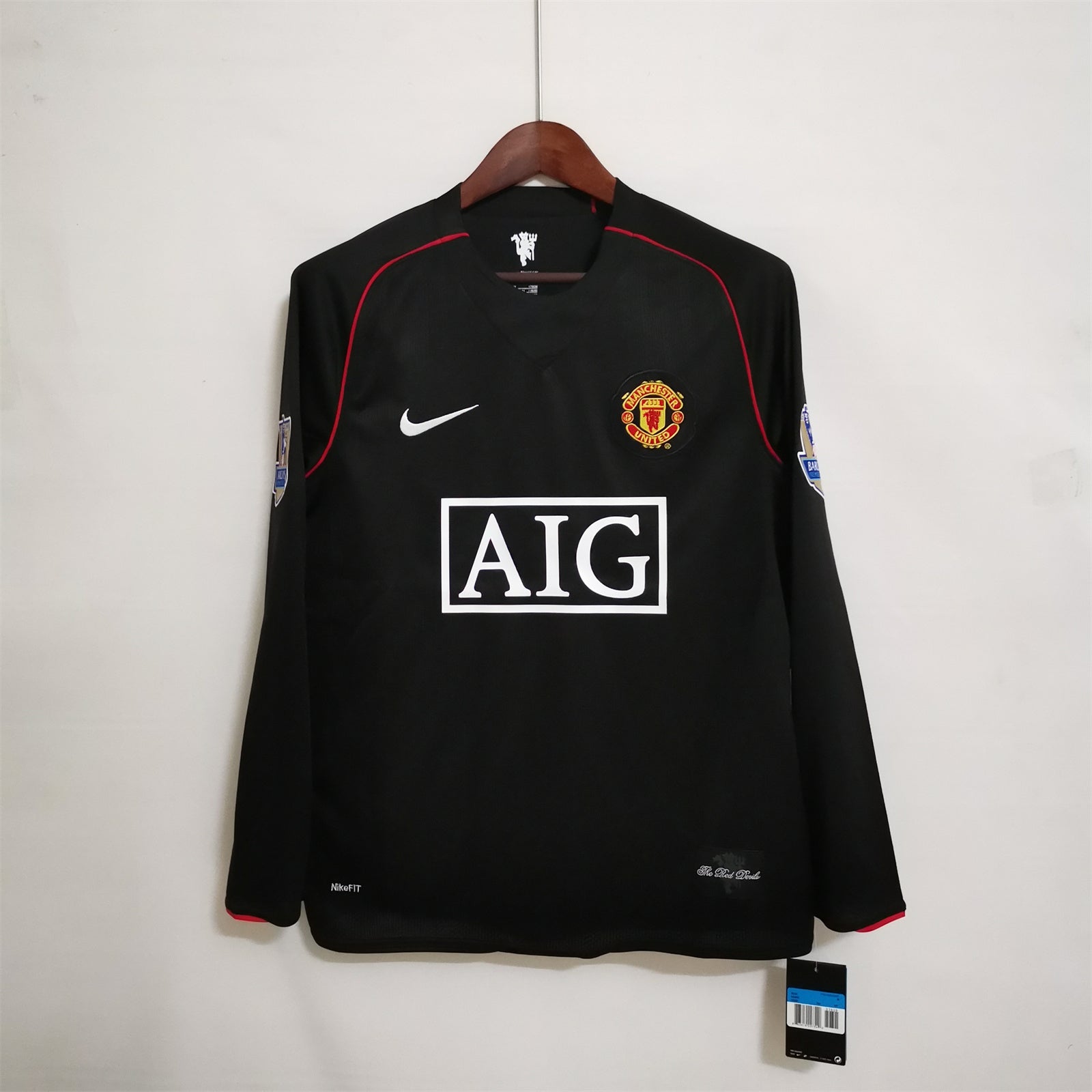 Manchester United 2007/2008 Long sleeve Retro