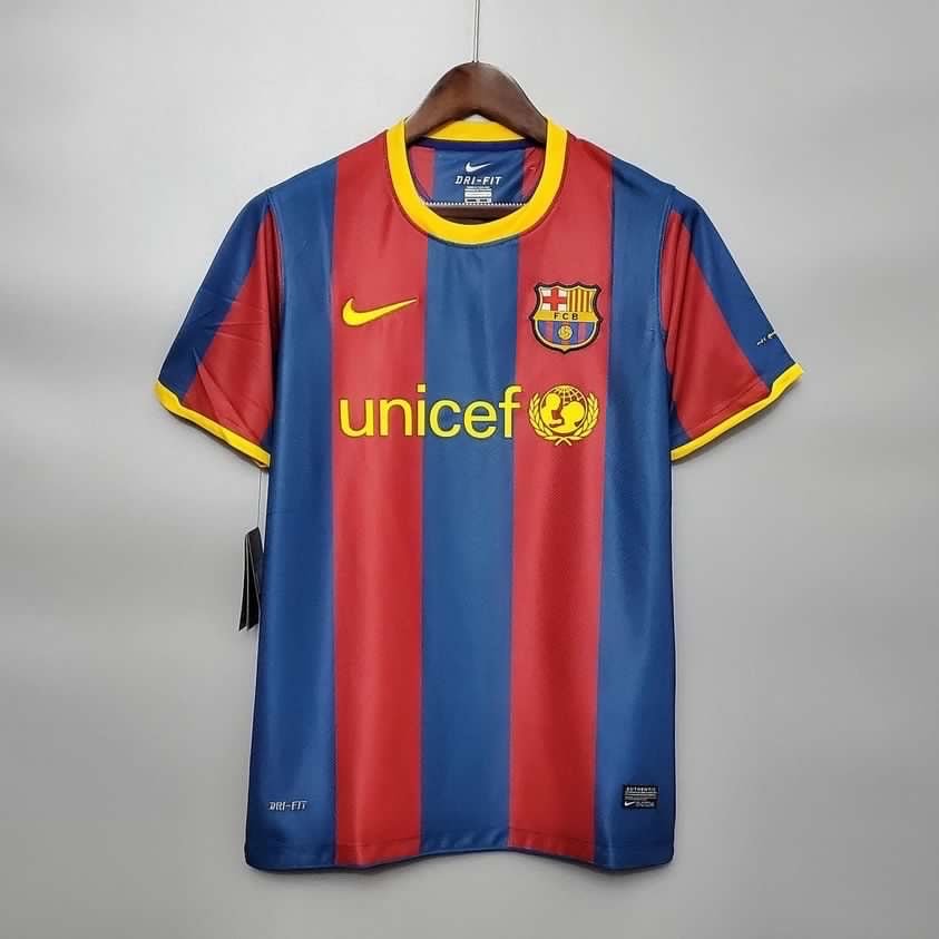 Barcelona 10/11 Retro Jersey - JerseyFever