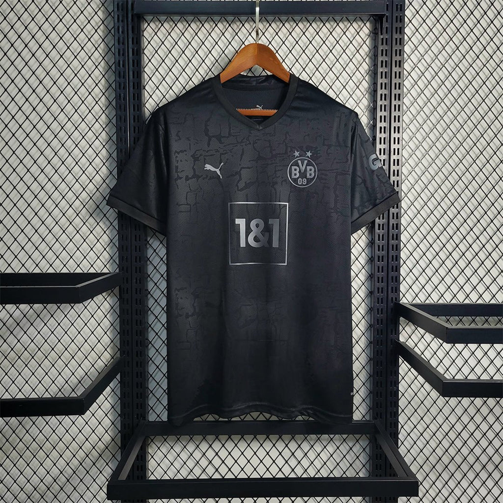 Dortmund Blackout Special Edition 2023 Football Shirt - JerseyFever